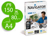 NAVIGATOR PAQ. 150 HOJAS PAPEL HOME PACK FORMATO A4 80 G